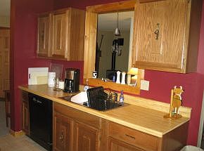 Spacious kitchen
