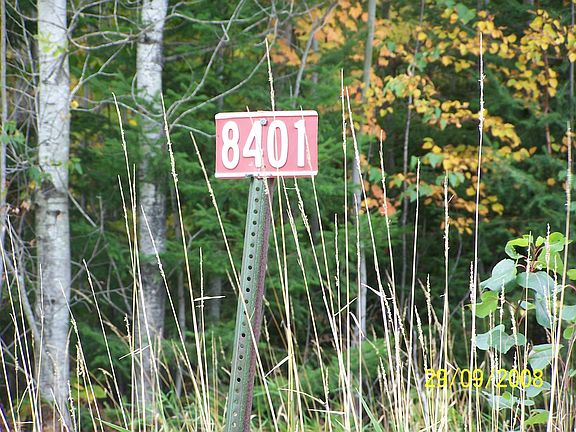 The Fire Number to the Property; notice the landscape!