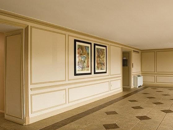 Lobby with separate mail room