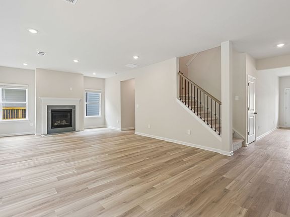 The Charm White interior package modeled at Harmony Manor.