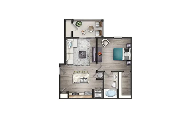 Floor plan Chicora