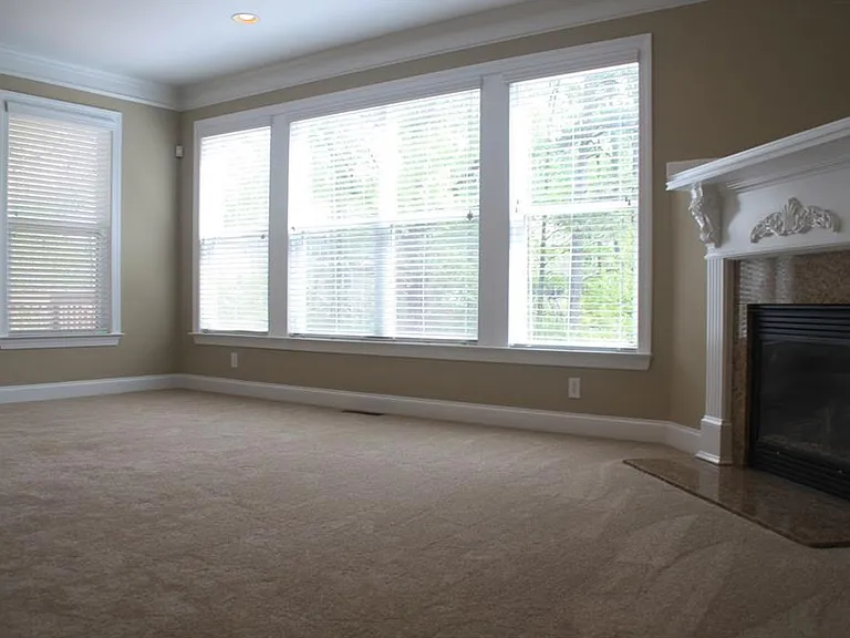family living with fireplace.
