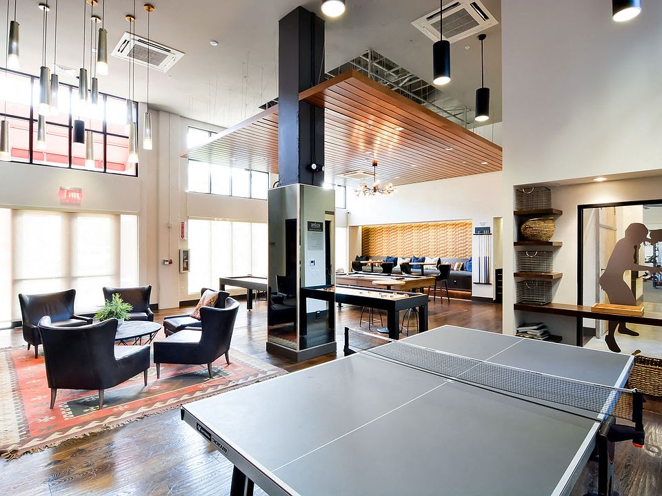 Unwind with a friendly game of table tennis