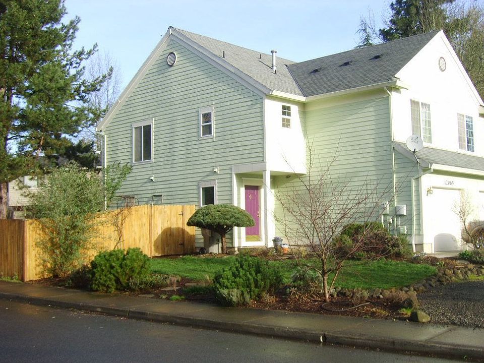 Landscaped front yard