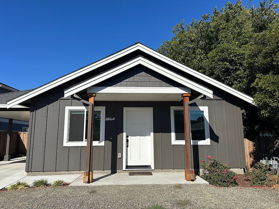 Front of house and main entrance