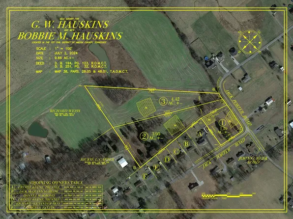 1 Jack Porter Rd Lot 1, Lafayette, TN 37083