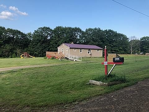 View of the house from road.