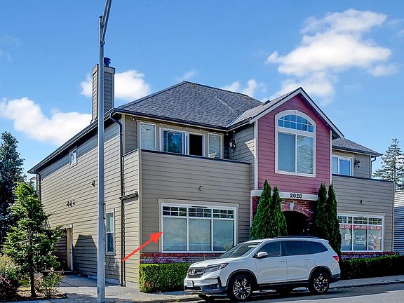 Unit D show by Arrow. it is studio apartment in the 4-plex with one assigned parking on a back.