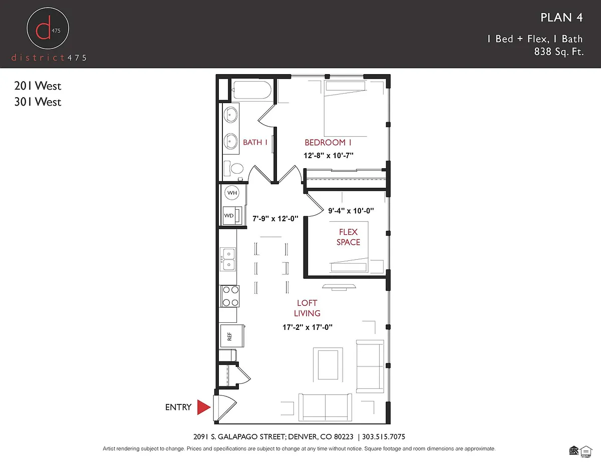 Floor plan Plan 4