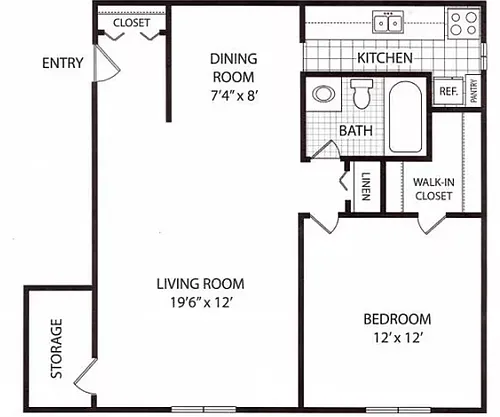 Floor plan The Laker