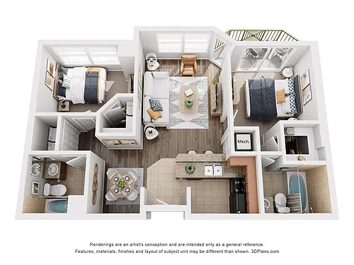 Floor plan The Mayport