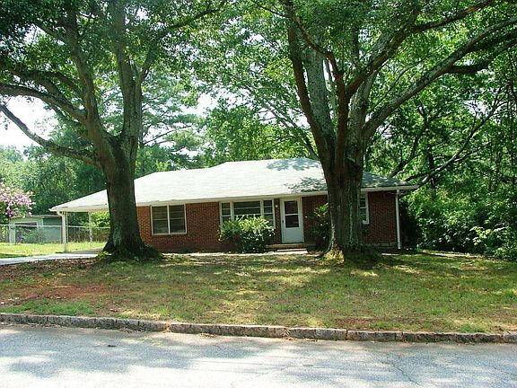 Mature trees on property