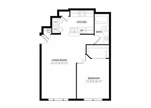Floor plan Serenity A2