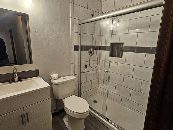 Remodeled bathroom upstairs
