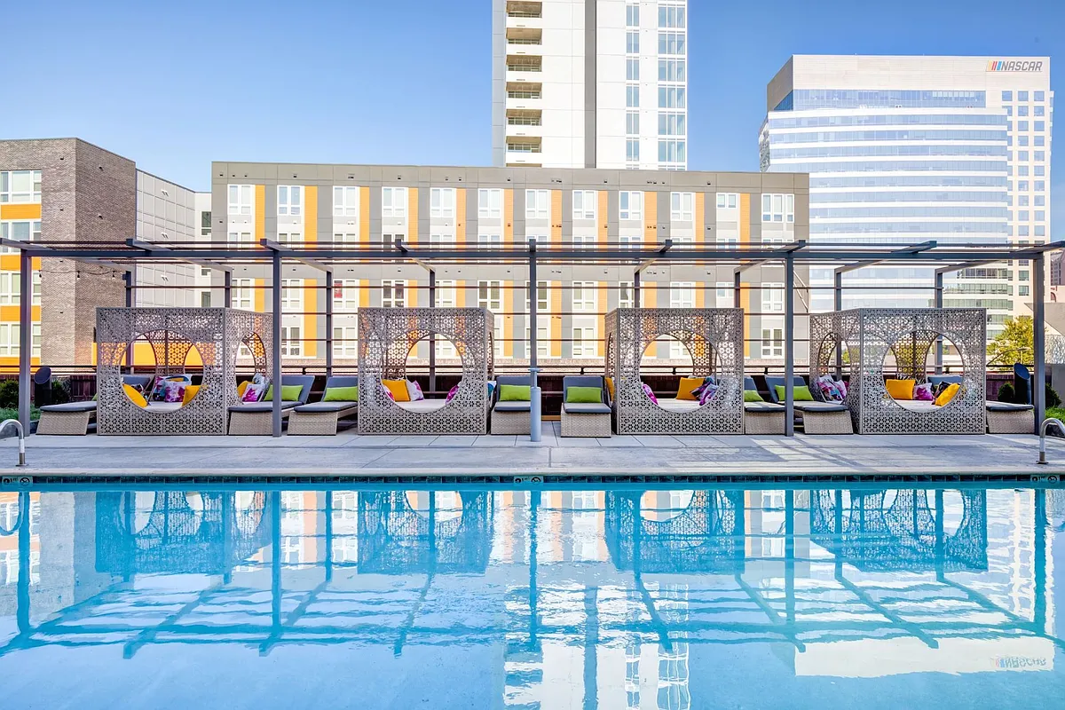 Photo 1 of 61 - Savoy NC - Charlotte, NC Resort-Inspired Pool with Cabanas - Savoy NC
