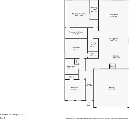 3 bed, 2.0 bath, 1522 sqft, $1,925 — Photo 2