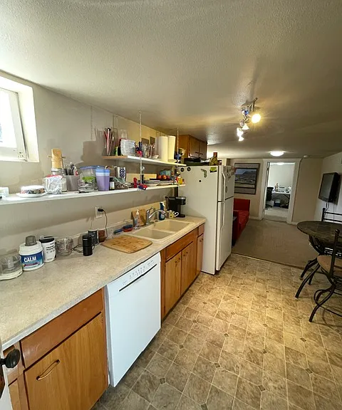 kitchen to living room