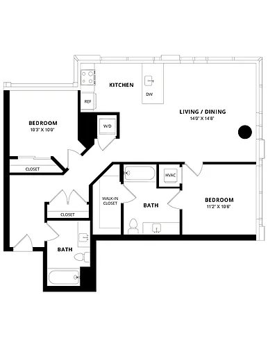 Floor plan B4