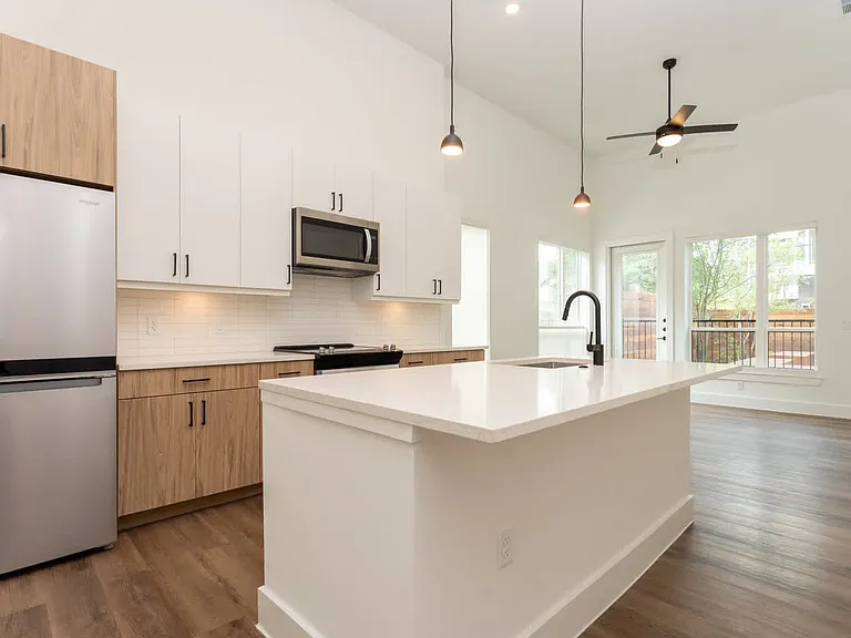 Kitchen with Stainless Steel Appliances