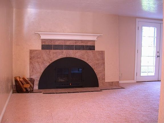 Family room fireplace