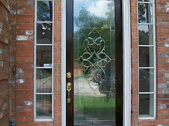 BEVELED GALSS ENTRY, NEW CARPET SEPTEMBER 2013