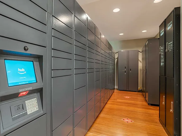 Amazon HUB package locker system