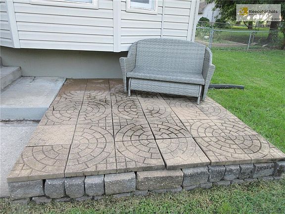 Relax on the front patio and enjoy meeting your new neighbors!