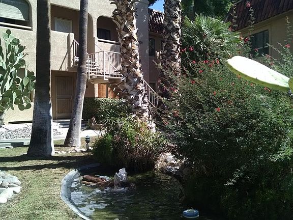 Pleasant manicured grounds