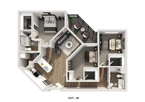 Floor plan The Capital Terrace
