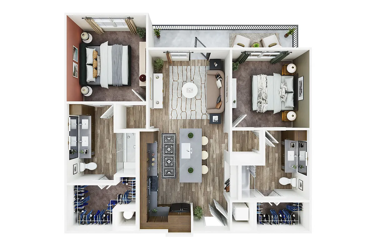 Floor plan B1