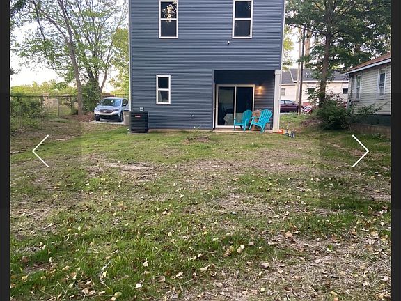 View of back yard