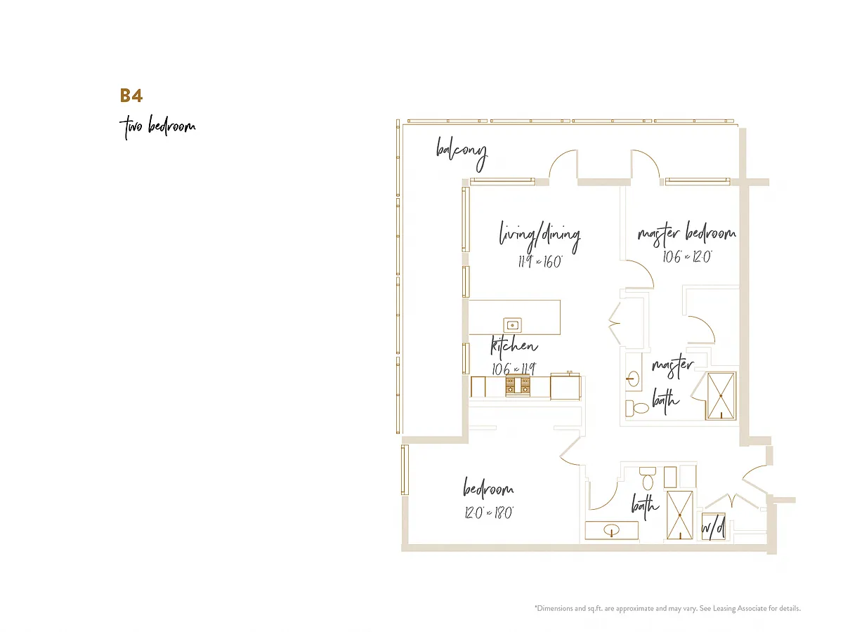 Floor plan B4