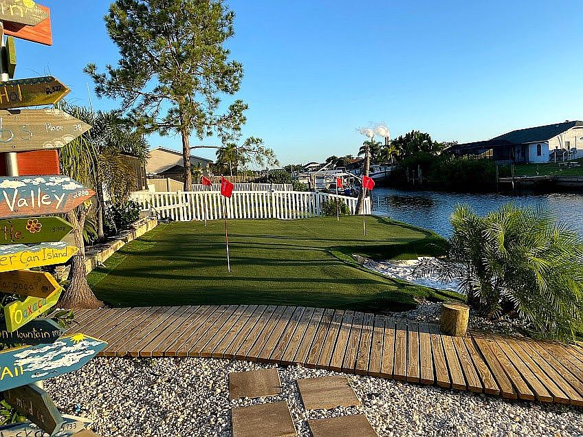 Your own putting green