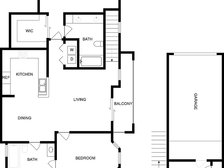 Aston at Cinco Ranch - B4 Floor Plan Aston at Cinco Ranch - B4 Floor Plan