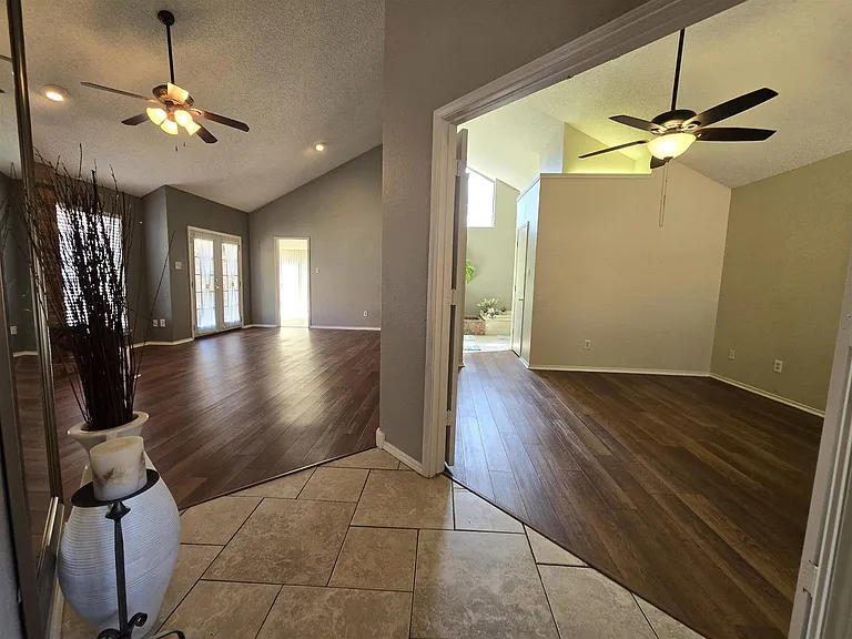Open Concept With High Ceilings