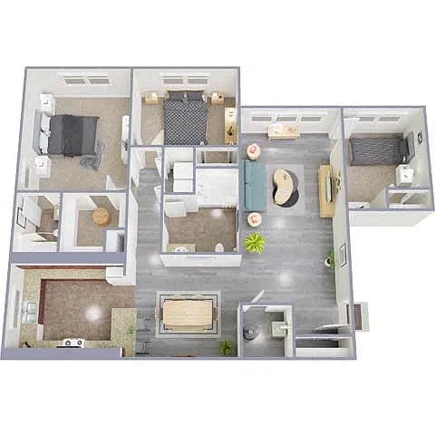 Floor plan The Bridgerton
