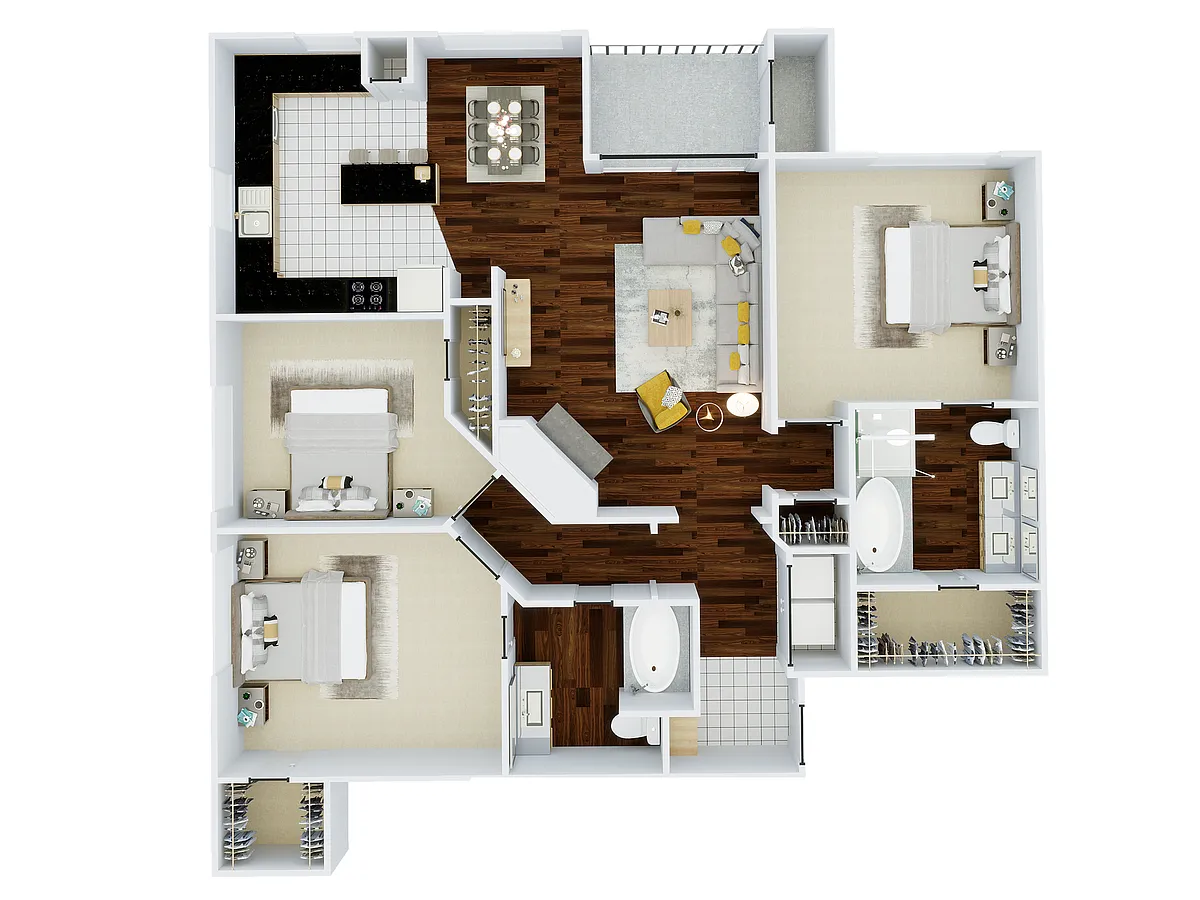 Floor plan The Trinity