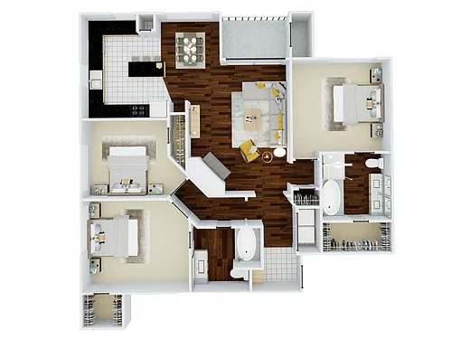 Floor plan The Trinity
