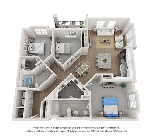 Floor plan C1