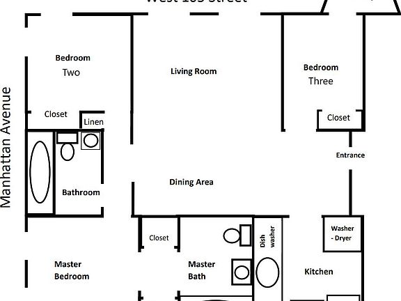 2nd image of 48 W 105th St APT 3B
