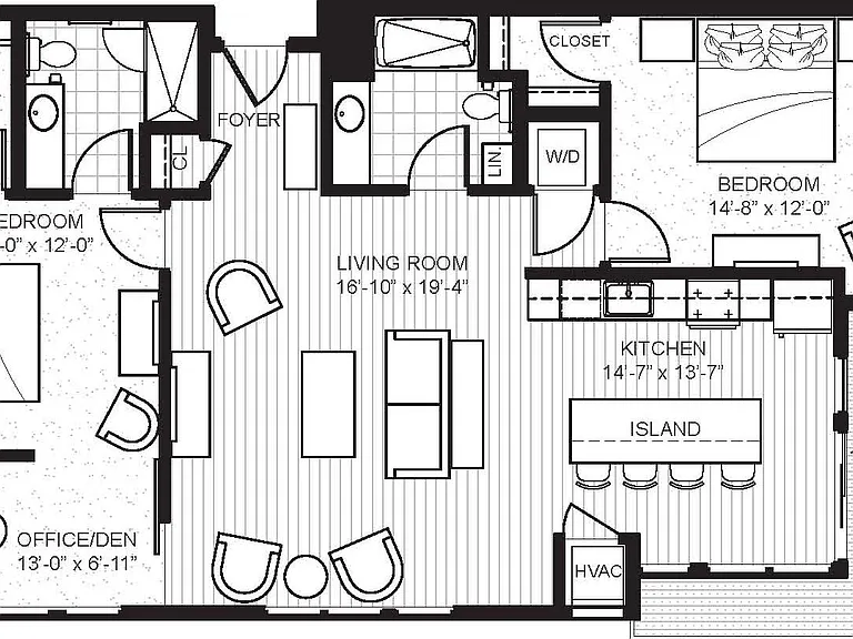 Ellipse - Exhale floor plan Ellipse on Excelsior and E2
