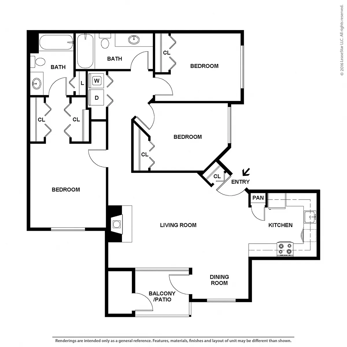Floor plan 3X2