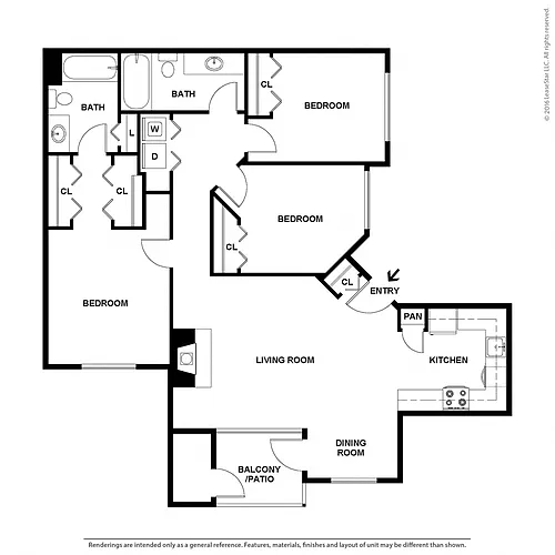 Floor plan 3X2