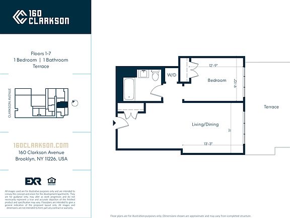2nd image of 160 Clarkson Ave #1X