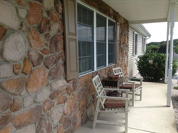 Front porch stone