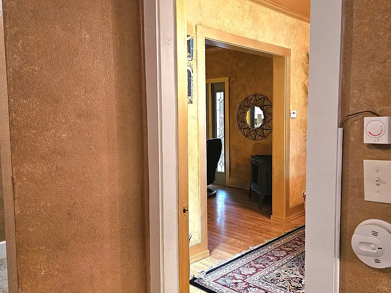 bedroom looking to living room