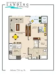 Floor plan Adams