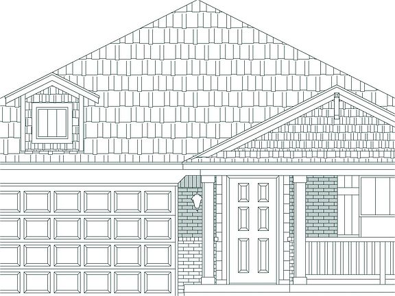 Dawson Craftsman - Elevation B