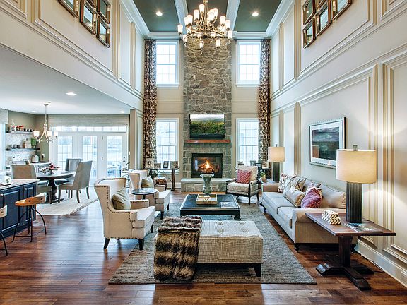 Soaring, Sunlit Two-Story Great Room