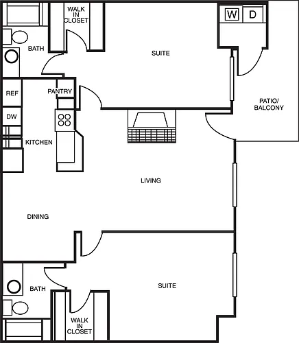 Floor plan Laguna